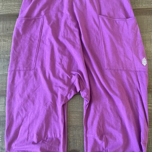 Free People Movement Hot Shot Onesie Purple Size Medium